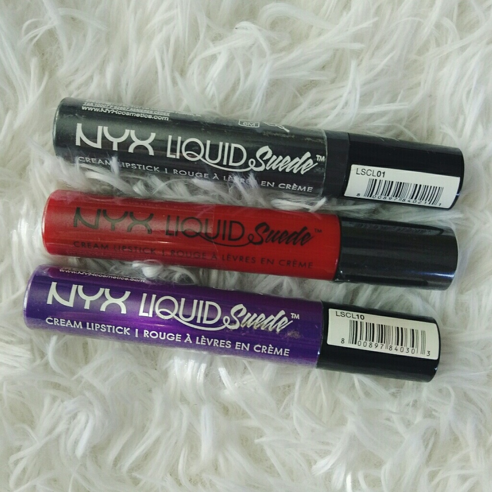 💋NYX liquid suede bundle
